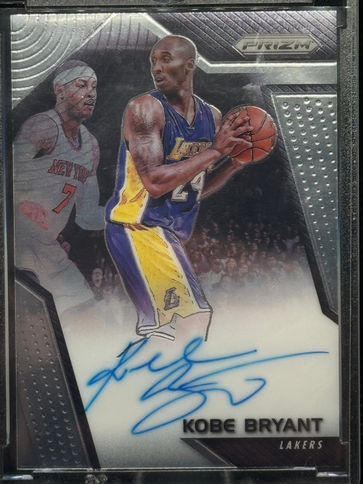 Kobe Bryant 2017 Panini Prizm Signatures SG-KB, Raw - on Card Auto