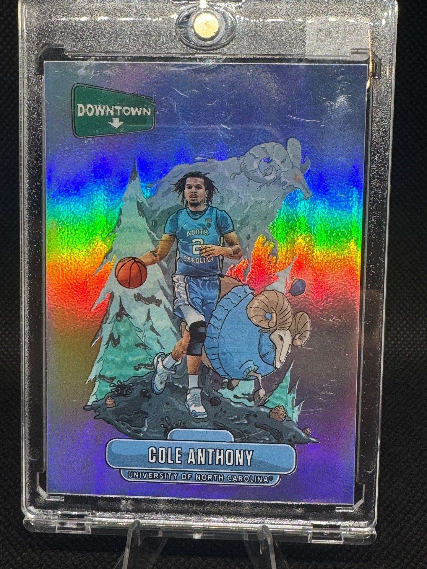 Cole Anthony 2020 Prizm Draft Picks #D3 Downtown /(SSP) Rookie RAW