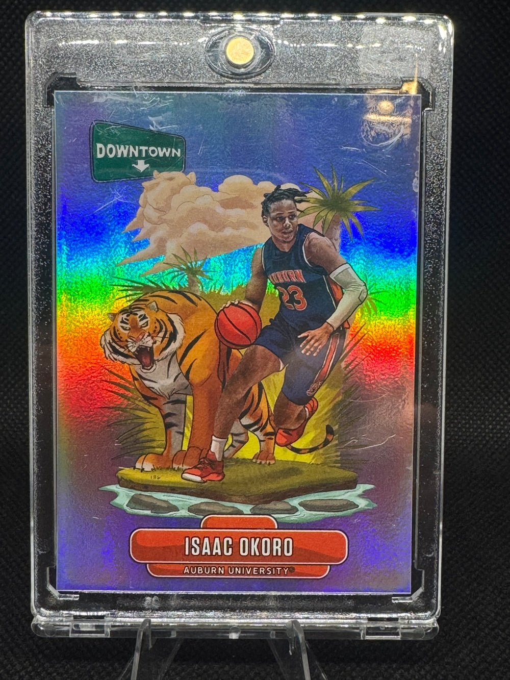 Isaac Okoro #D-15 2020 Panini Prizm Draft Picks Rookie Downtown Raw