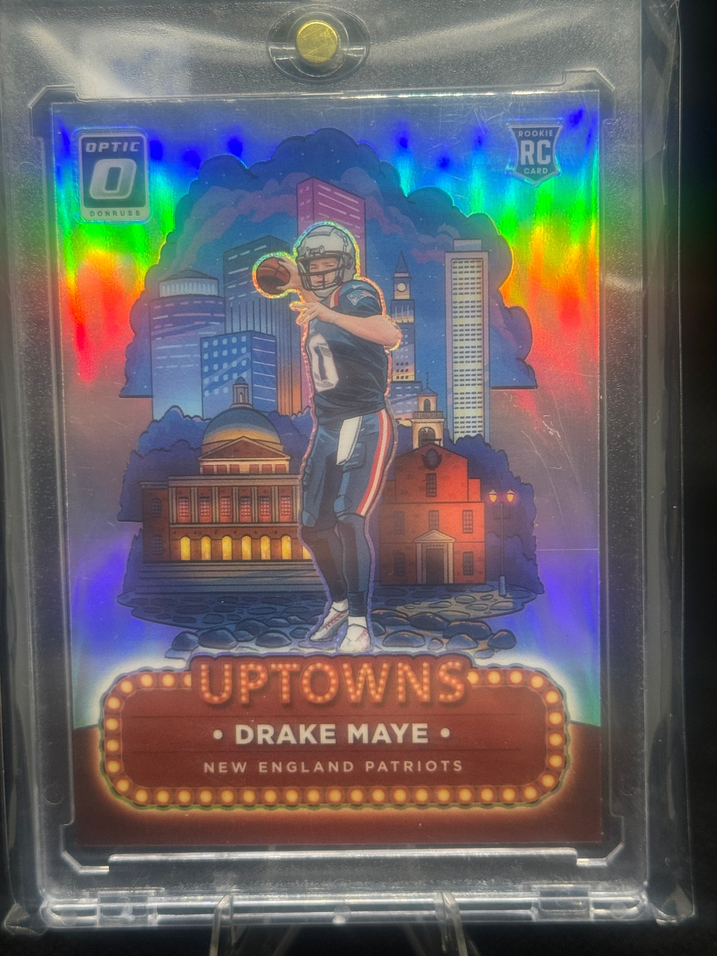 Drake Maye #4 2024 Panini Donruss Optic Uptowns
